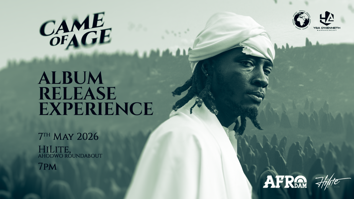 Ghana Events – Came Of Age (Album Release Experience) Ghana Events – Came Of Age (Album Release Experience)