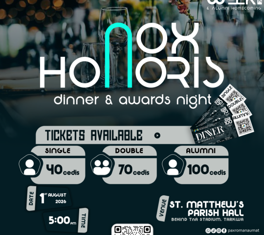 Ghana Events – Pax UMaT Dinner & Awards Night Ghana Events – Pax UMaT Dinner & Awards Night