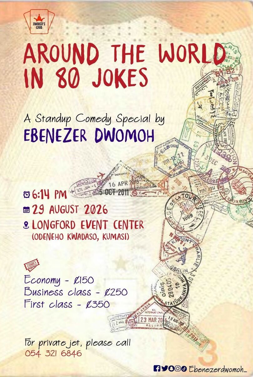 Ghana Events – Around The World in 80 Jokes Ghana Events – Around The World in 80 Jokes