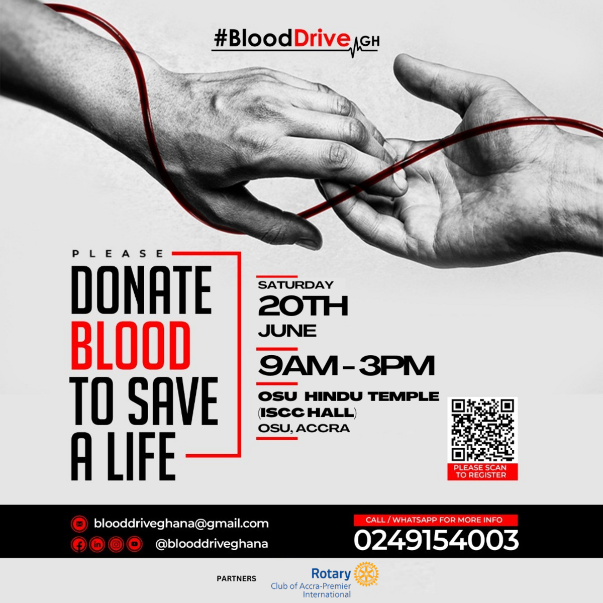 Ghana Events – Blood Donation Drive @RCAPI Ghana Events – Blood Donation Drive @RCAPI