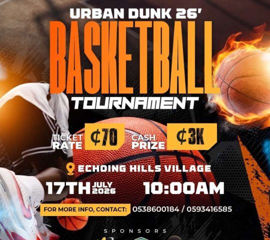 Ghana Events – URBAN DUNK 26′ Ghana Events – URBAN DUNK 26′