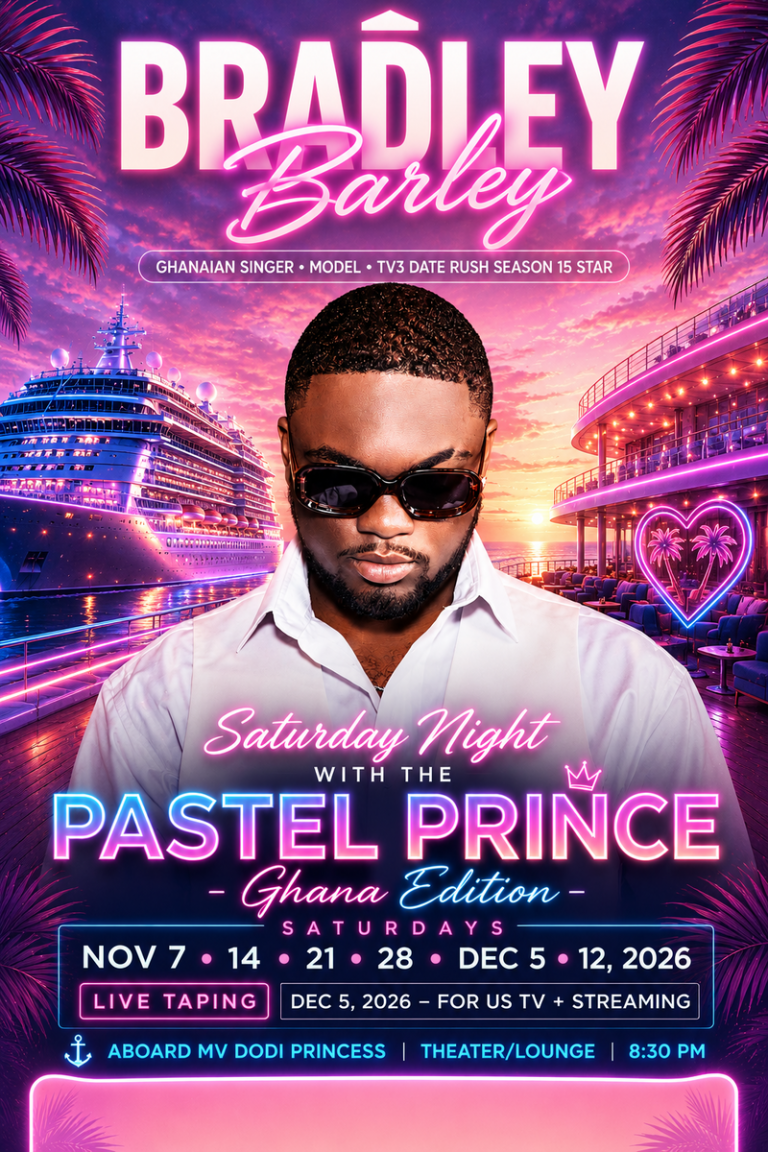 Ghana Events – Saturday Night with the Pastel Prince (Volta Lake Cruise Series)
