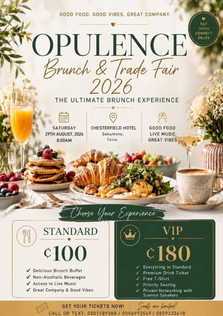 Ghana Events – Opulence Brunch Ghana Events – Opulence Brunch