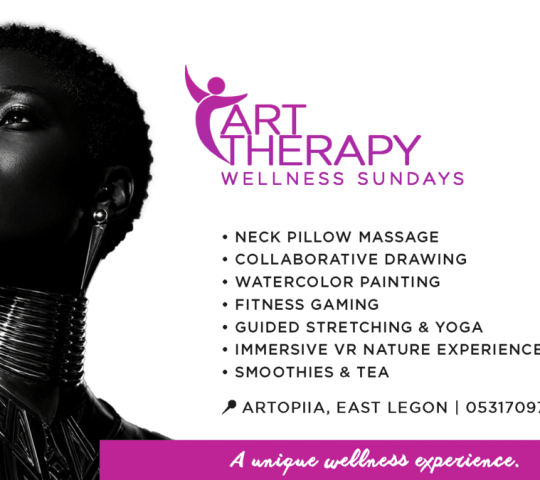 Ghana Events – Art Therapy Wellness Sundays @Artopiia Ghana Events – Art Therapy Wellness Sundays @Artopiia