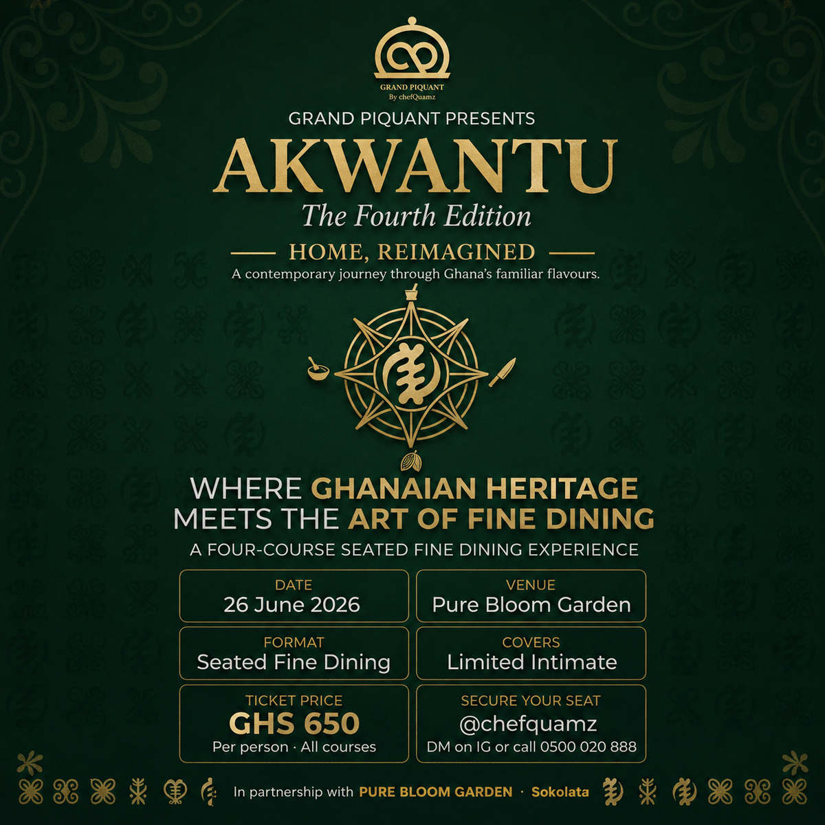 Ghana Events – AKWANTU Fine dining Ghana Events – AKWANTU Fine dining