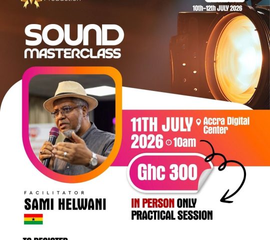 Ghana Events – Master Class with Sami Helwani Ghana Events – Master Class with Sami Helwani