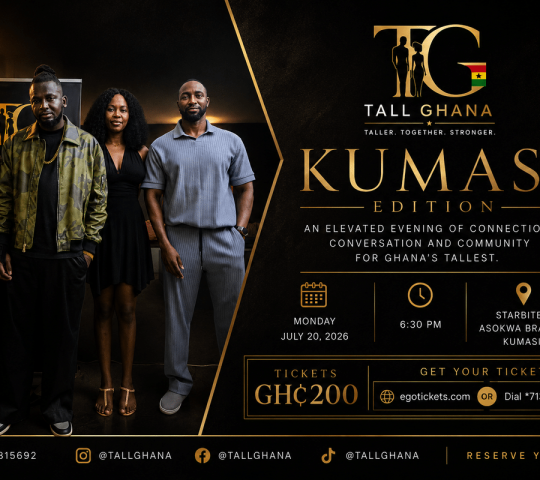 Ghana Events – TALL GHANA – KUMASI EDITION Ghana Events – TALL GHANA – KUMASI EDITION
