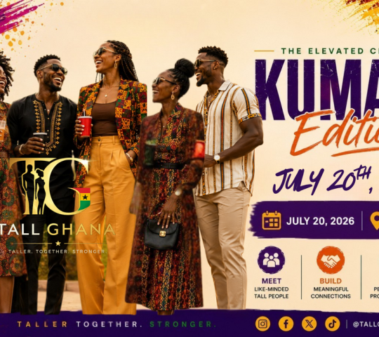 Ghana Events – TALL GHANA – KUMASI EDITION Ghana Events – TALL GHANA – KUMASI EDITION