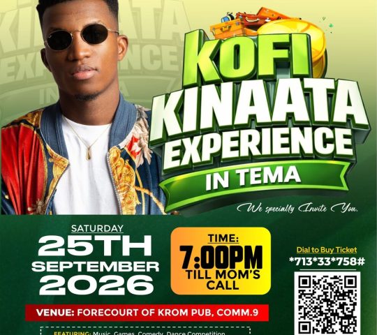 Ghana Events – KOFI KINAATA EXPERIENCE IN TEMA Ghana Events – KOFI KINAATA EXPERIENCE IN TEMA