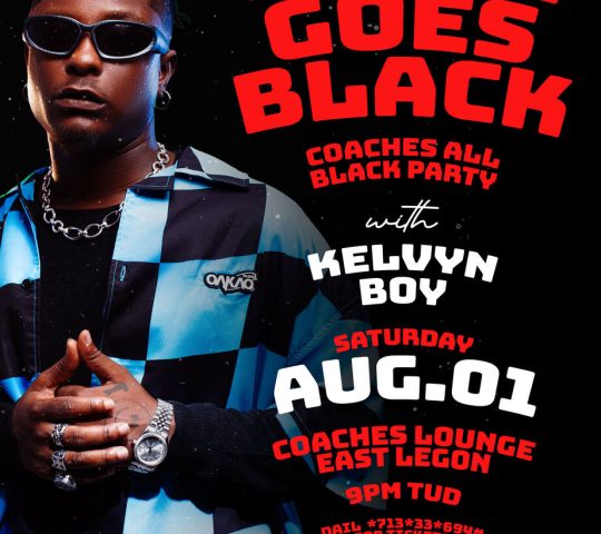 Ghana Events – COACHES LOUNGE ACCRA GOES BLACK Ghana Events – COACHES LOUNGE ACCRA GOES BLACK