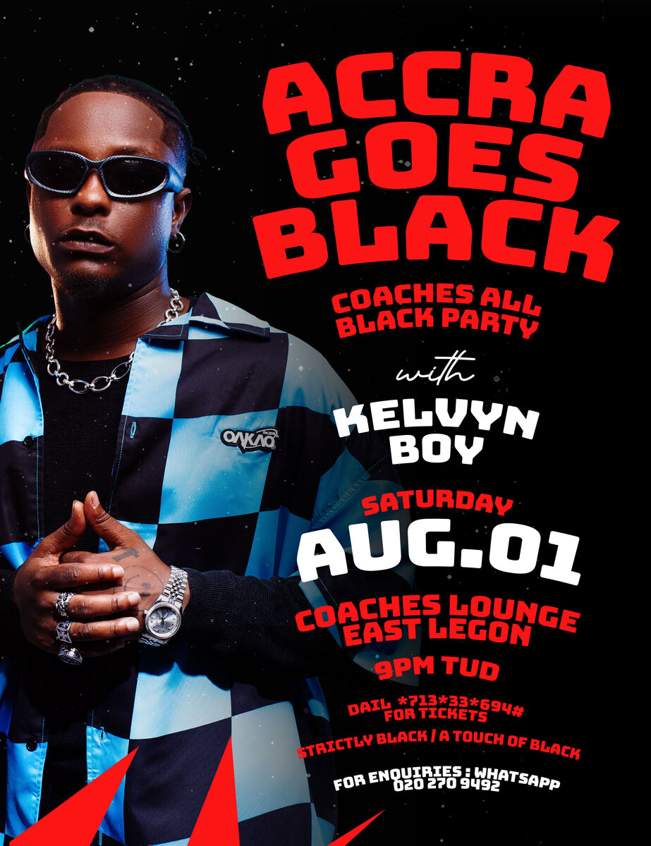 Ghana Events – COACHES LOUNGE ACCRA GOES BLACK Ghana Events – COACHES LOUNGE ACCRA GOES BLACK