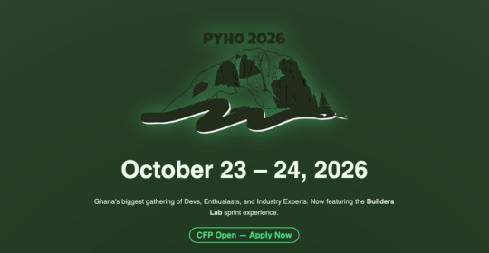 Ghana Events – PyHo 2026 – Builders Conference Ghana Events – PyHo 2026 – Builders Conference
