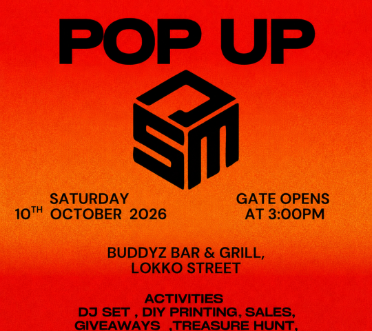 Ghana Events – SMJ 10TH ANNIVERSARY DIY PRINTING POP UP PARTY 2026 Ghana Events – SMJ 10TH ANNIVERSARY DIY PRINTING POP UP PARTY 2026