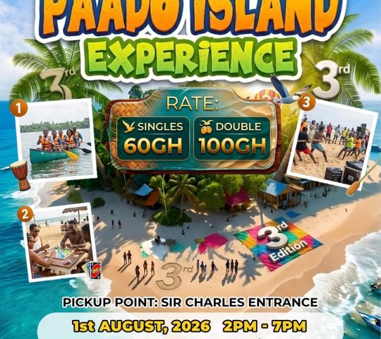 Ghana Events – PAADO ISLAND EXPERIENCE Ghana Events – PAADO ISLAND EXPERIENCE