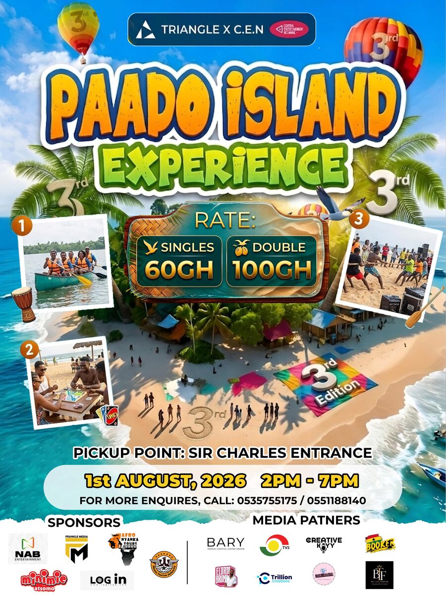 Ghana Events – PAADO ISLAND EXPERIENCE Ghana Events – PAADO ISLAND EXPERIENCE