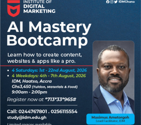 Ghana Events – AI Mastery Bootcamp Ghana Events – AI Mastery Bootcamp