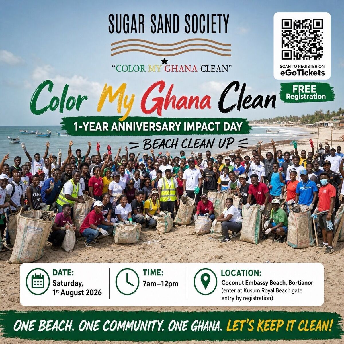 Ghana Events – Impact Day Beach Clean Up Ghana Events – Impact Day Beach Clean Up