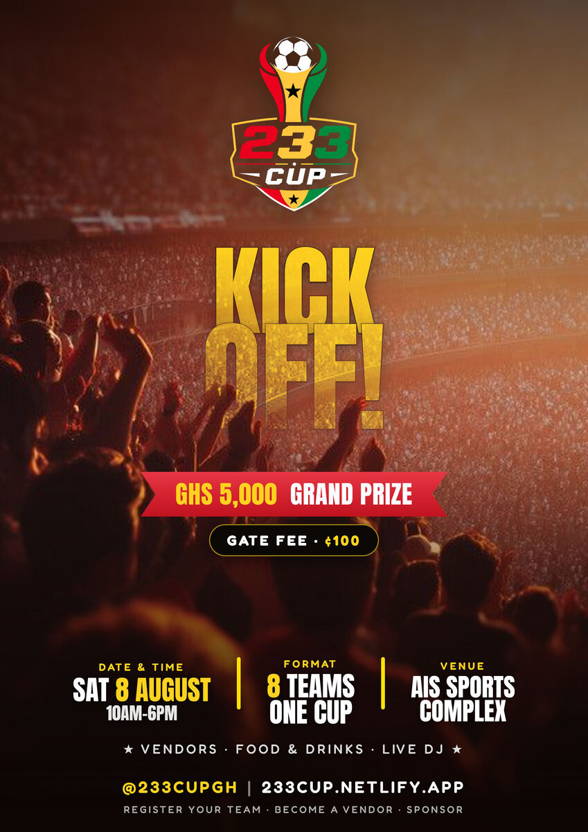 Ghana Events – 233 Cup Ghana Events – 233 Cup