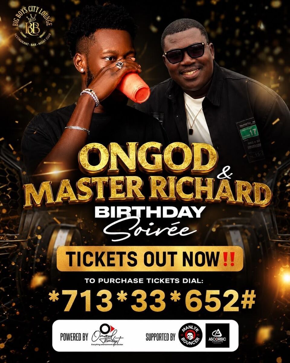 ONGOD AND MASTER RICHARD BIRTHDAY SOIREE ONGOD AND MASTER RICHARD BIRTHDAY SOIREE