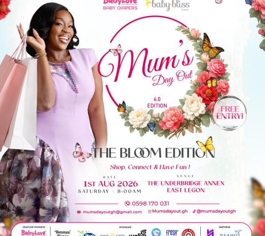 Ghana Events – Mum’s Day Out 6.0 The Bloom Edition Ghana Events – Mum’s Day Out 6.0 The Bloom Edition