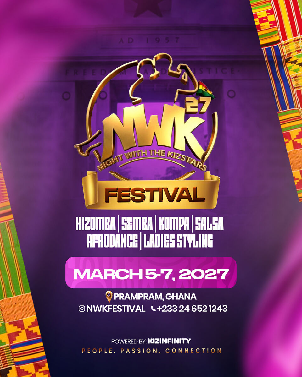Ghana Events – NWK 2027 Kizomba Dance Festival Ghana Ghana Events – NWK 2027 Kizomba Dance Festival Ghana