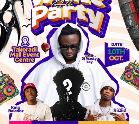 Ghana Events – DJ WASTY KAY ALL WHITE PARTY Ghana Events – DJ WASTY KAY ALL WHITE PARTY