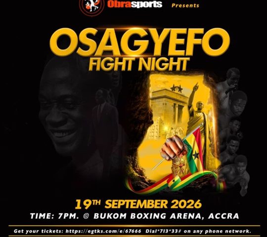 OSAGYEFO FIGHT NIGHT OSAGYEFO FIGHT NIGHT