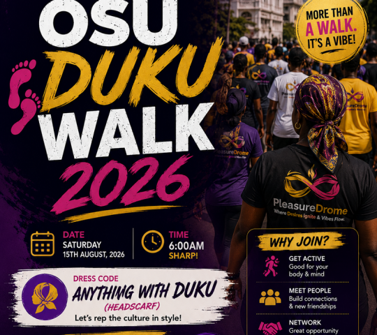 Osu Duku Walk – Let’s Move together Osu Duku Walk – Let’s Move together