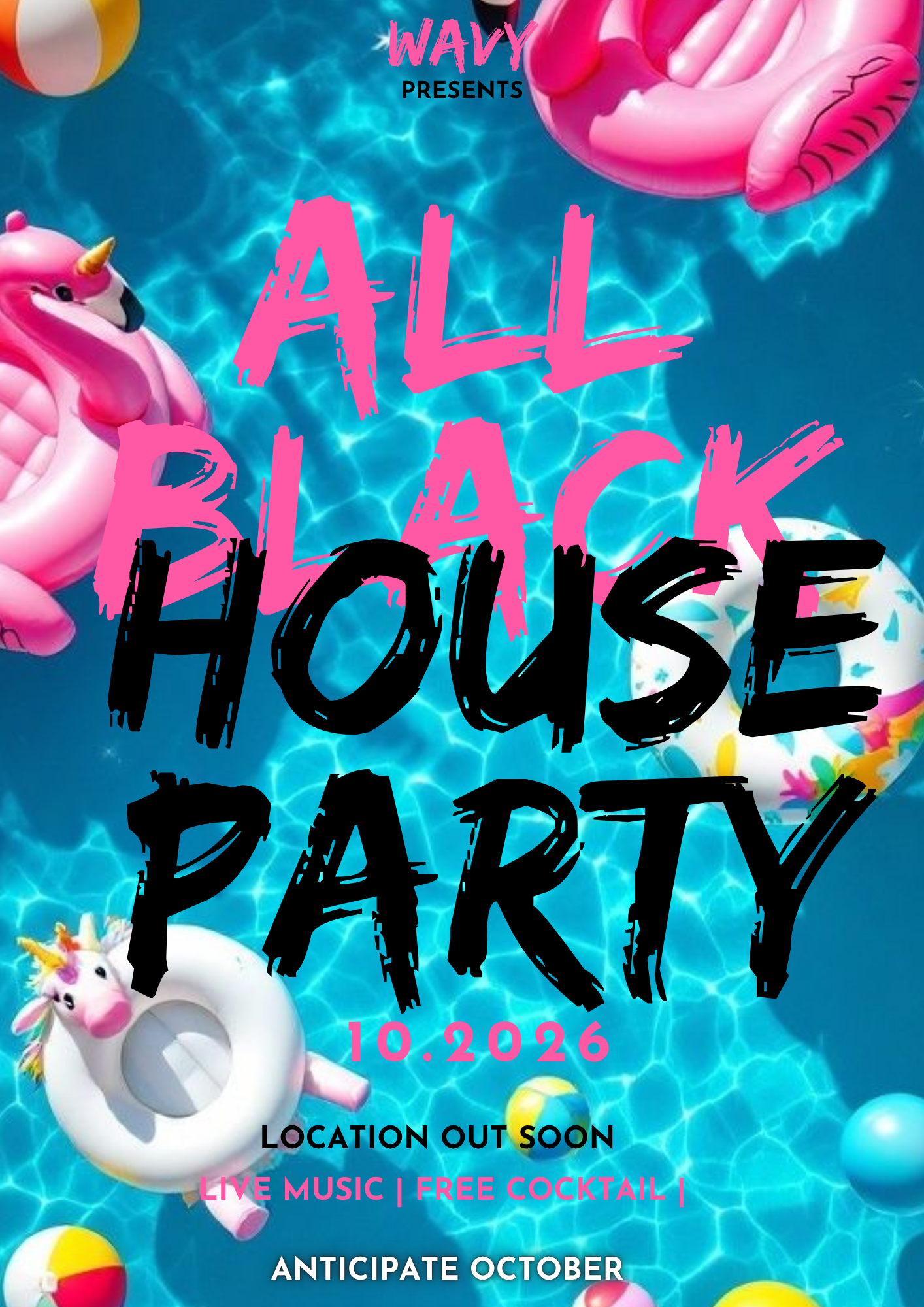 All Black Wavy House Party All Black Wavy House Party