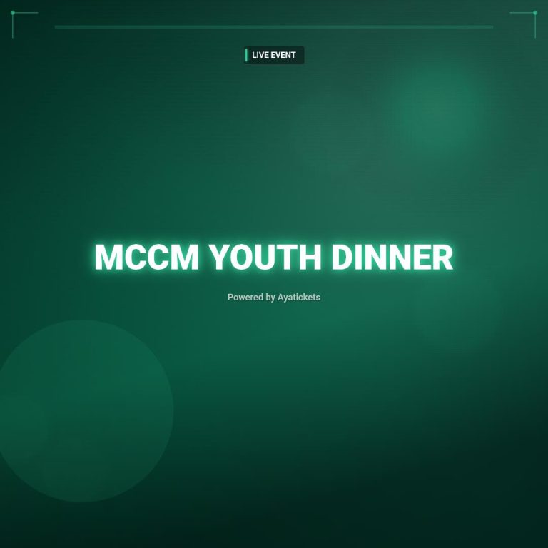 MCCM Youth Dinner