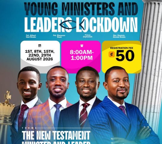 THE YOUNG MINISTERS AND LEADERS LOCKDOWN THE YOUNG MINISTERS AND LEADERS LOCKDOWN