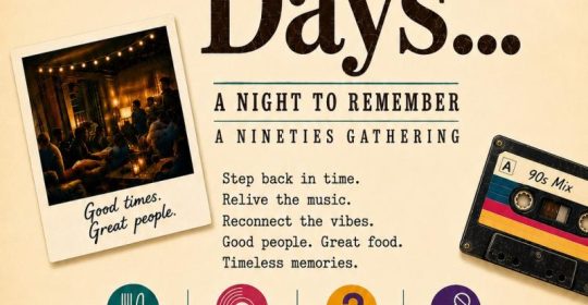 Those Days… A Night to Remember Those Days… A Night to Remember