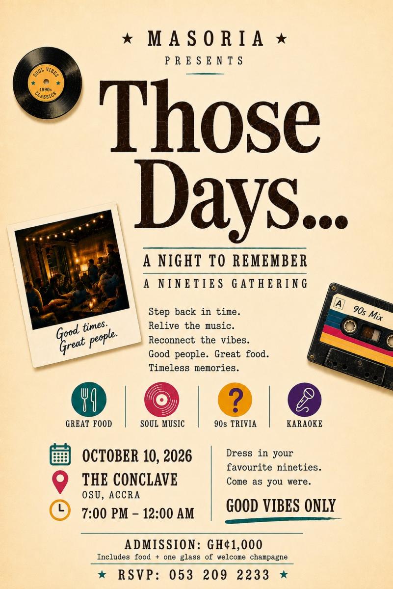 Those Days… A Night to Remember Those Days… A Night to Remember