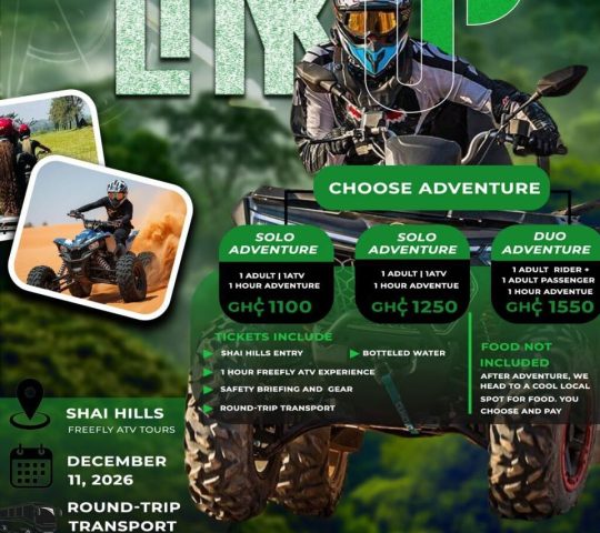 The Link Up Experience- Quad Biking Adventure The Link Up Experience- Quad Biking Adventure