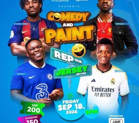 Comedy and Paint Rep your Jersey Edition Comedy and Paint Rep your Jersey Edition