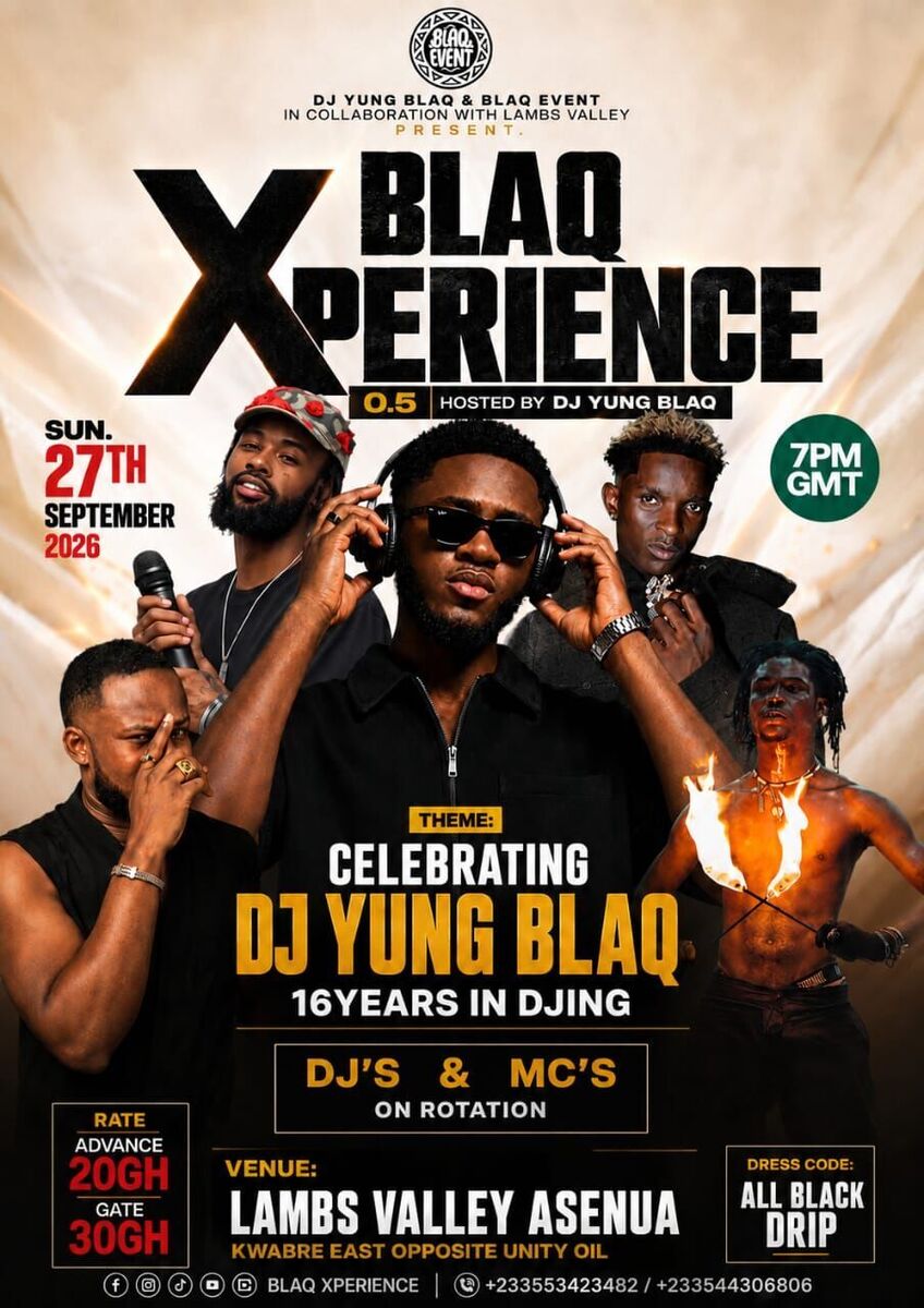 BLAQ XPERIENCE 2026 BLAQ XPERIENCE 2026