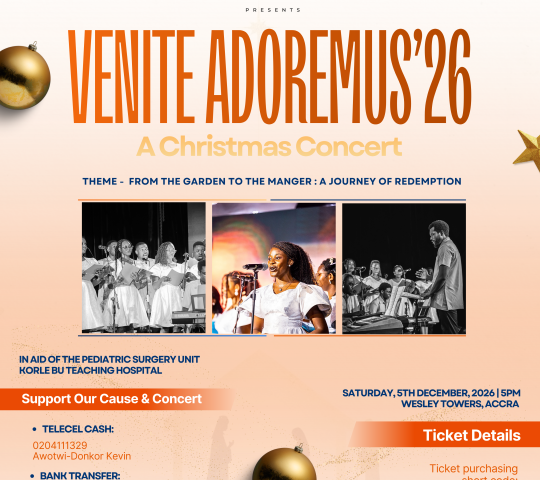 Venite ‘26 Venite ‘26