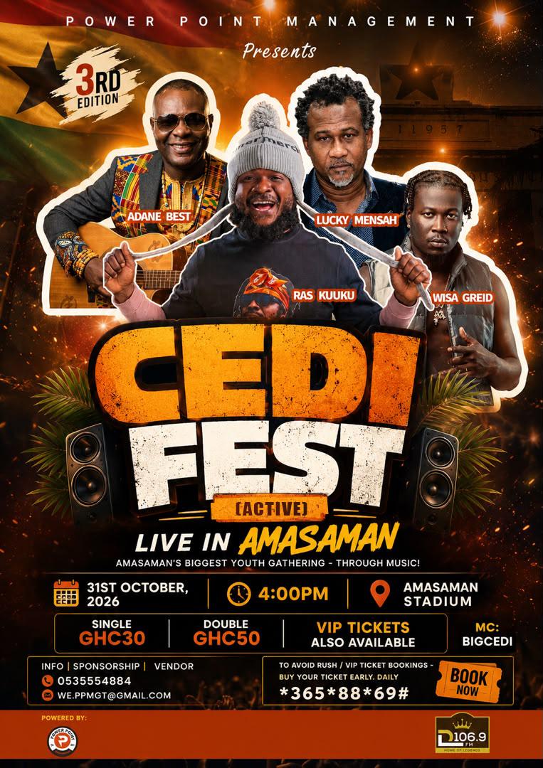 CEDI FEST PERF. & VENDORS TICKET CEDI FEST PERF. & VENDORS TICKET