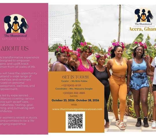 The Illuminated Goddess Retreat 2026 Accra, Ghana The Illuminated Goddess Retreat 2026 Accra, Ghana