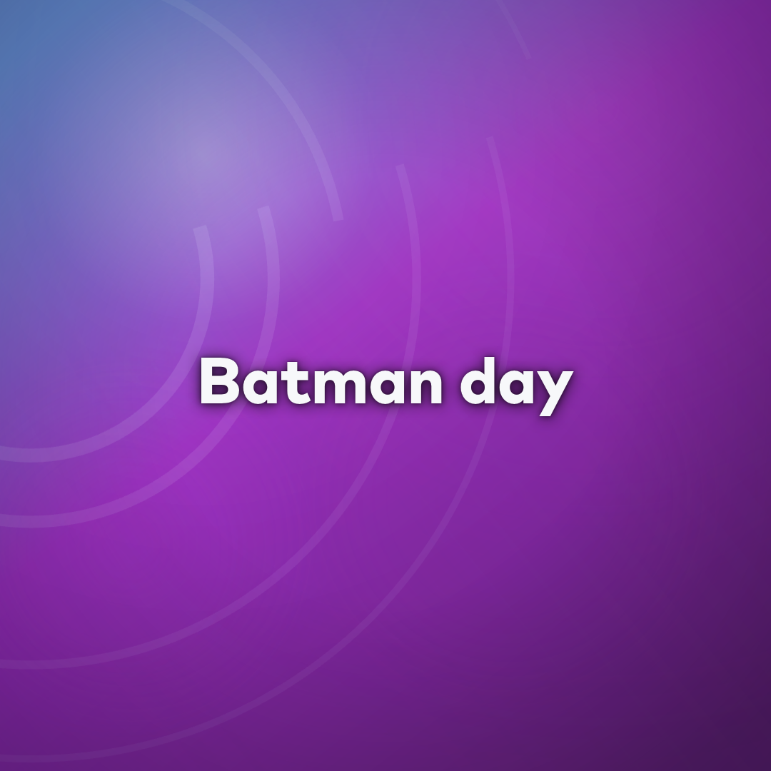 Batman day Batman day