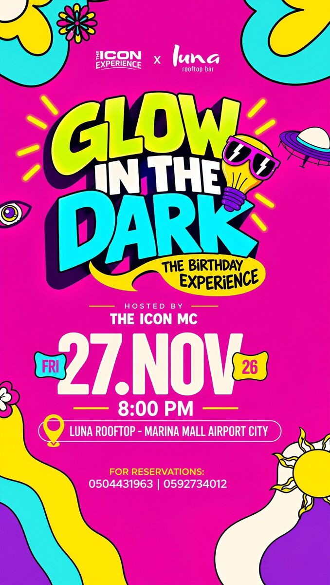 GLOW IN THE DARK GLOW IN THE DARK