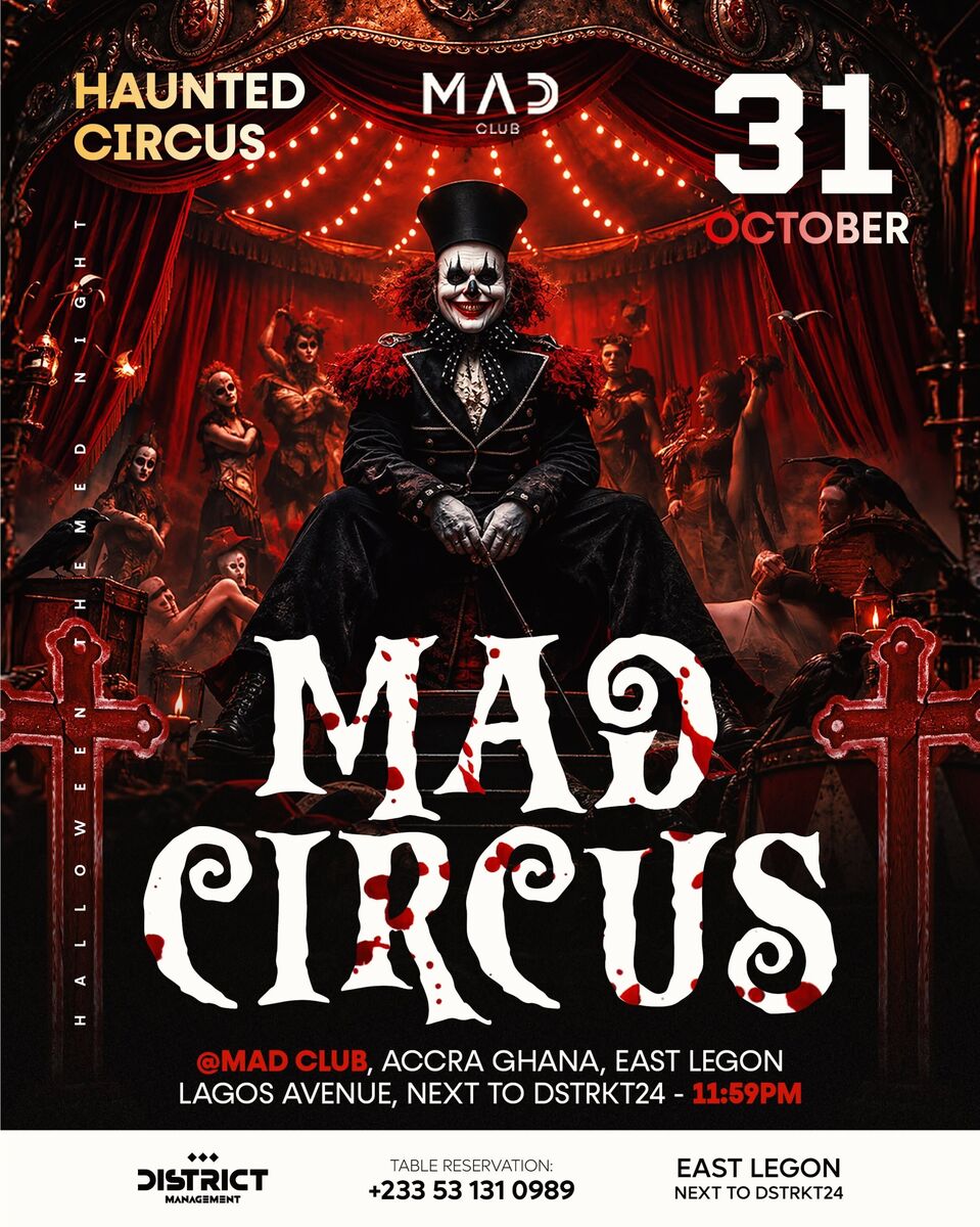 Mad Circus A Haunted Circus Halloween Night Mad Circus A Haunted Circus Halloween Night