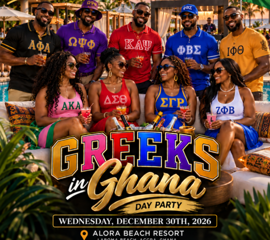 Greeks in Ghana Day Party! Greeks in Ghana Day Party!