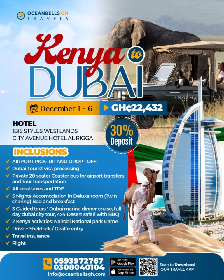 Kenya to Dubai Tour