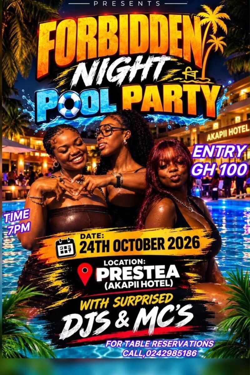 FORBIDDEN NIGHT POOL PARTY FORBIDDEN NIGHT POOL PARTY