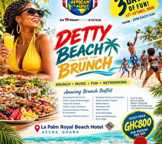 Detty Beach and Brunch Detty Beach and Brunch