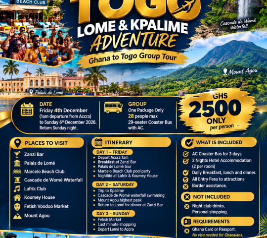 3 days explorer with Rockcee Recruitment @Togo 3 days explorer with Rockcee Recruitment @Togo