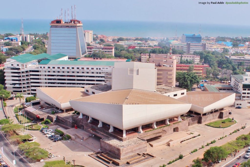 Regular events at the National Theatre of Ghana in Accra