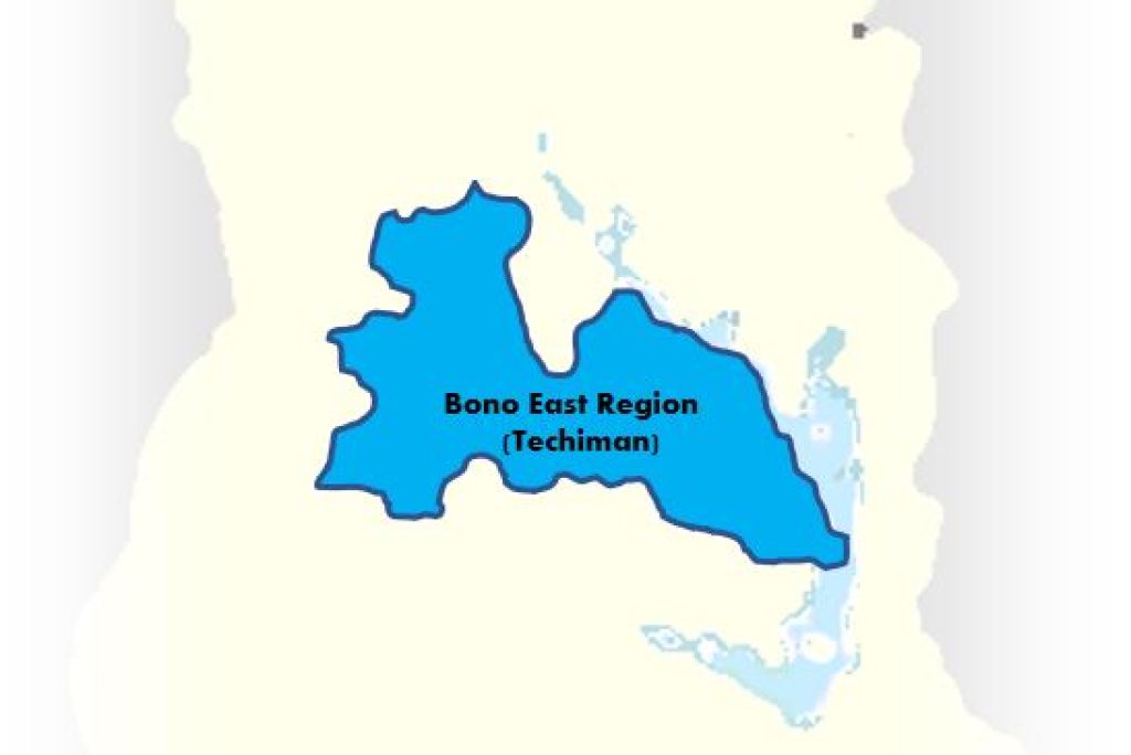 The Bono East Region – part of the new six regions of Ghana