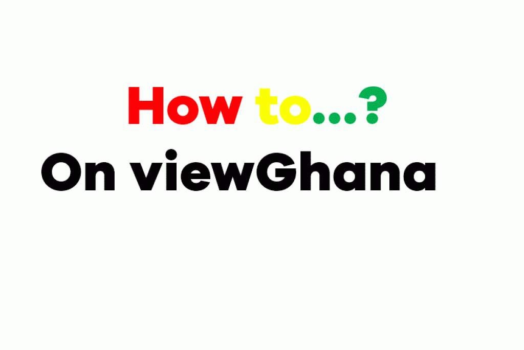 How to add a listing on viewGhana